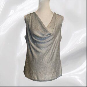 White House Black Market Shimmer Tank Size M
